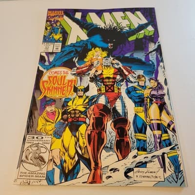 X-MEN No. 17 1992 Marvel Comic 1st App Soul Skinner Andy Kubert Newsstand ed. - Image 1