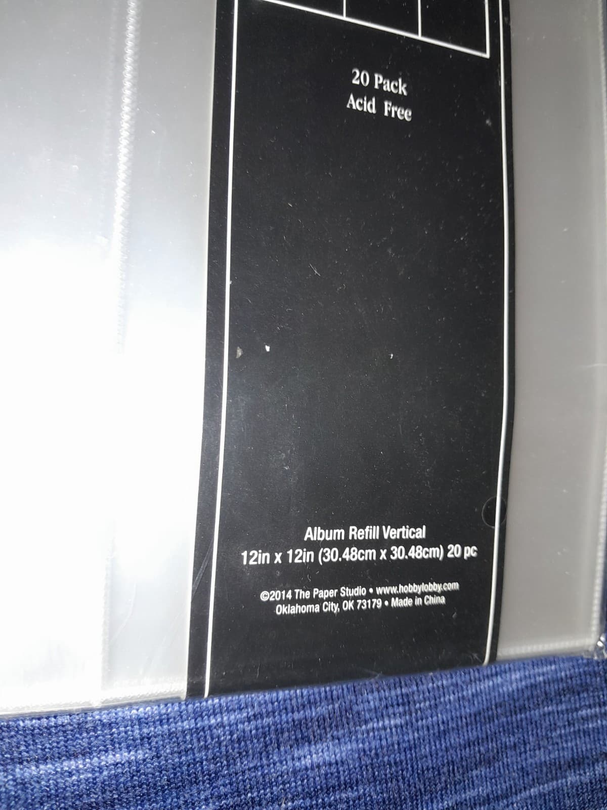 The Paper Studio Fits 3-ring, 6 Slots, 4"x6" Vertical Scrapbook 20 Refill Pages - Thumbnail 4