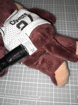 San Antonio Spurs Mascot Coyote Plush In Home Team Jersey "2!" 2017 Curto Toy - Thumbnail 7