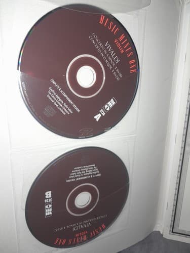 Aantonio Vivaldi Two Concerti A Minor D Major Concerto Grosso 2 Cd Sheet Music - Thumbnail 2