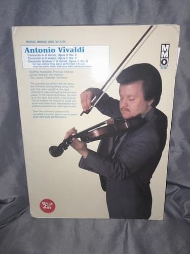 Aantonio Vivaldi Two Concerti A Minor D Major Concerto Grosso 2 Cd Sheet Music - Image 1