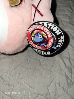 5 IMPLICATIONS TOYS Pig Holding Donut Plush Anime Nwt - Thumbnail 4