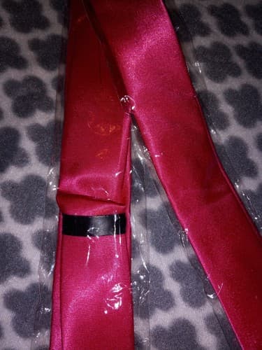 New 1.5 inch Pink Skinny Slim Retro Tie Narrow Thin Necktie Solid - Thumbnail 4