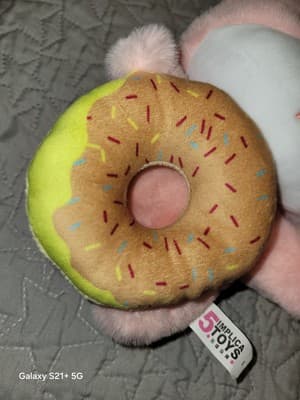 5 IMPLICATIONS TOYS Pig Holding Donut Plush Anime Nwt - Thumbnail 7