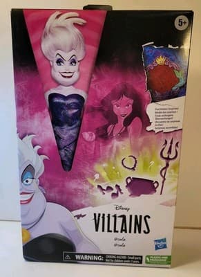 Disney Villains Ursula Doll Little Mermaid Hasbro New Sealed Hidden Surprises - Thumbnail 2