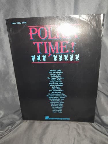 Polka Time! Hal Leonard Piano Vocal Guitar Songbook - Thumbnail 2