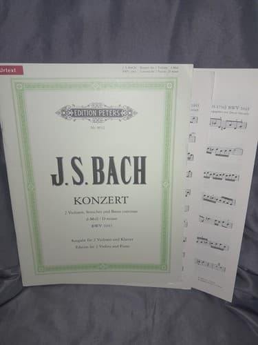 Music Sheets Piano Johann Sebastian Bach's Aria Mit Verschiedenen Veranderungen - Image 1