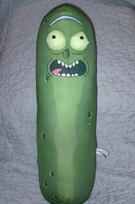 Rick & Morty Pickle Rick 21” Funky Plush Toy Adult Swim Collectible 3D Eyes - Image 1