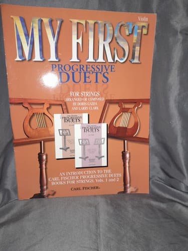 BF52 MY FIRST PROGRESSIVE DUETS - STRINGS, CELLO By Doris Gazda & Larry Clark - Thumbnail 2