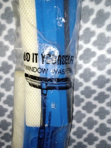 2x Squeegee Microfiber Window Washer For Windows & Car Cleaning Brand Kit New - Thumbnail 2