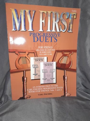 BF52 MY FIRST PROGRESSIVE DUETS - STRINGS, CELLO By Doris Gazda & Larry Clark - Thumbnail 3