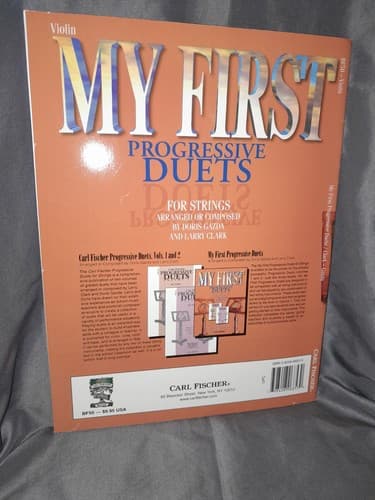BF52 MY FIRST PROGRESSIVE DUETS - STRINGS, CELLO By Doris Gazda & Larry Clark - Thumbnail 4