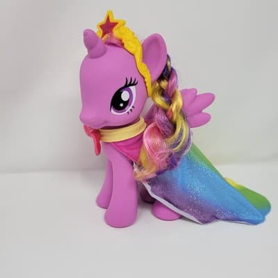 TWILIGHT SPARKLE My Little Pony Rainbow Power 8.5" Figure w Cape Unicorn Wings - Image 1