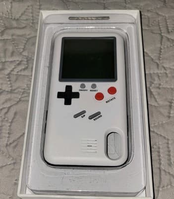 Retro Gaming Phone Case Games for iPhone X White Case Cajiso WORKS Gamer - Thumbnail 7