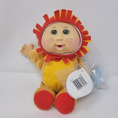 Cabbage Patch Doll Kids Cuties Born to Be Wild Lion Plush Doll 10" SEE PICS - Image 1