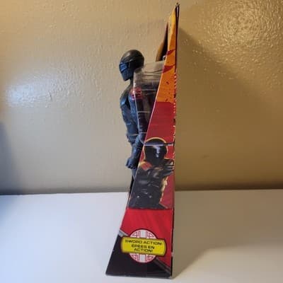 Snake Eyes GI Joe Ninja Commando 2011 10" Retaliation Movie Electronic - Thumbnail 5