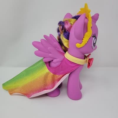 TWILIGHT SPARKLE My Little Pony Rainbow Power 8.5" Figure w Cape Unicorn Wings - Thumbnail 8