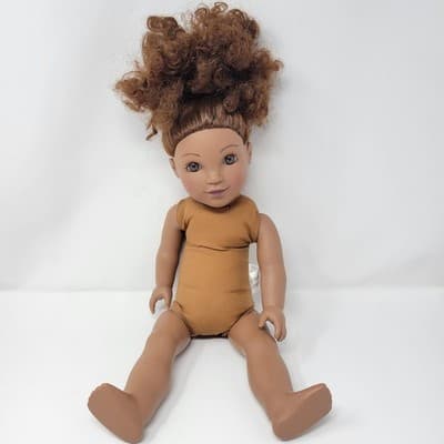 New Adventures 18” Doll Pink Robe Brown Hair Brown Eyes 2020 AA - Thumbnail 10