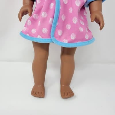 New Adventures 18” Doll Pink Robe Brown Hair Brown Eyes 2020 AA - Thumbnail 6