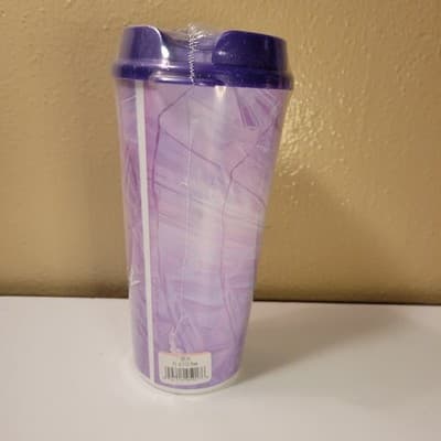 Selena Quintanilla Purple Travel Tumbler Cup NEW Sealed Gift Collectible - Thumbnail 3
