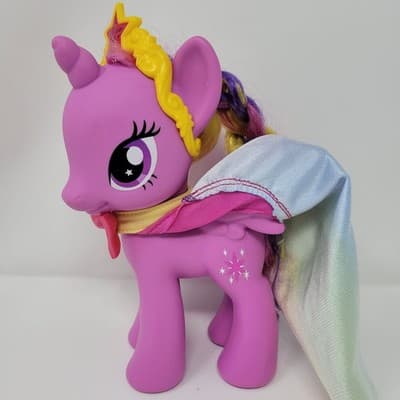 TWILIGHT SPARKLE My Little Pony Rainbow Power 8.5" Figure w Cape Unicorn Wings - Thumbnail 5