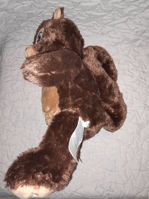 Build-A-Bear Sammy Squirrel Plush 16" And Great Wolf Lodge Ears Set Bundle Lot 2 - Thumbnail 6