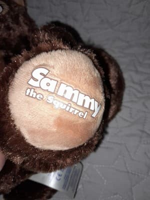 Build-A-Bear Sammy Squirrel Plush 16" And Great Wolf Lodge Ears Set Bundle Lot 2 - Thumbnail 8