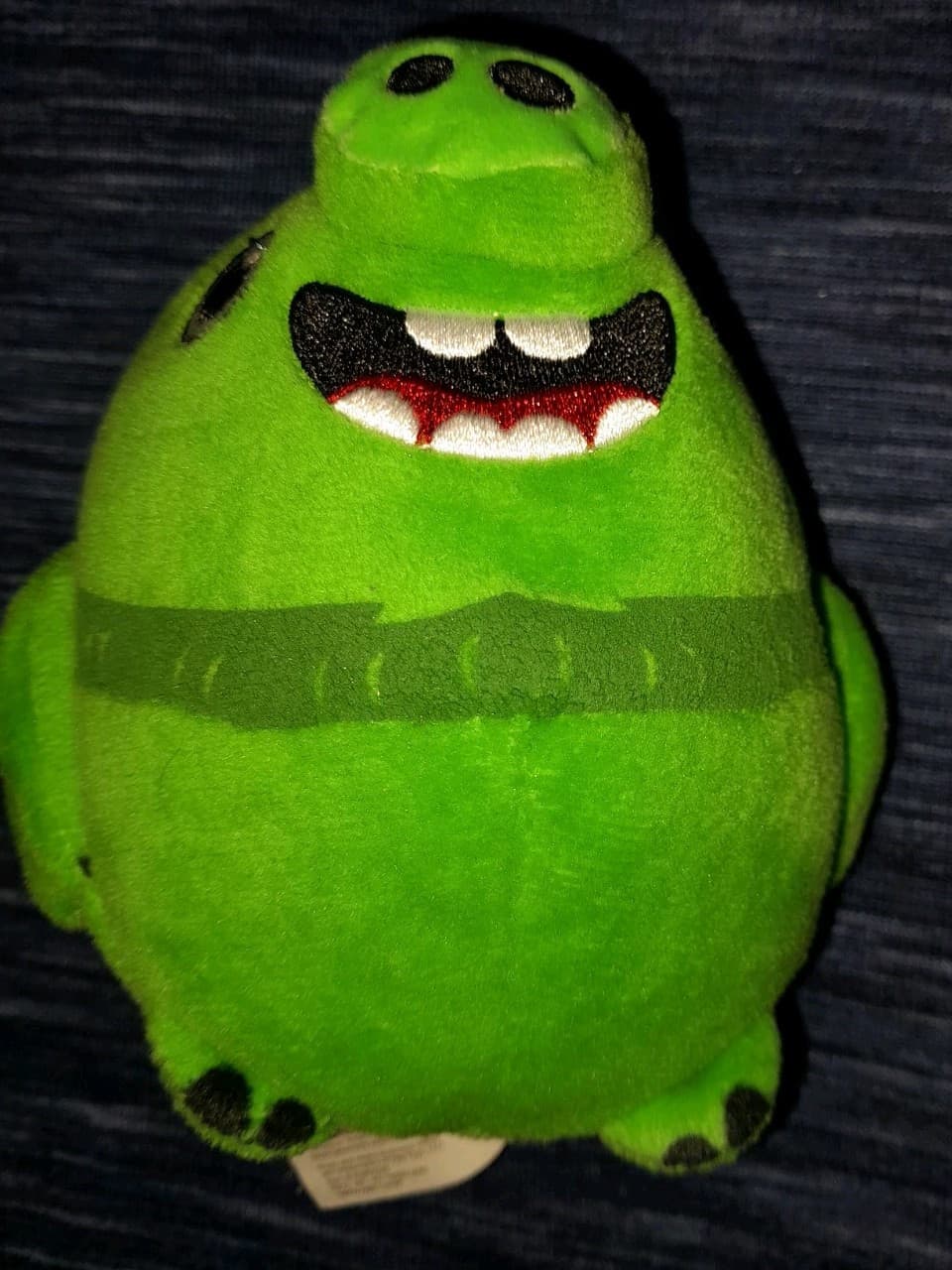 Angry Birds 5" Green Leonard The Pig Plush Rovio Jazwares RUSS Stuffed Toy- 2019 - Thumbnail 3