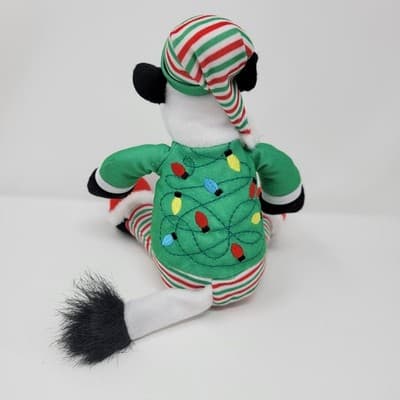 Chick Fil A Plush Cow 8 Inch Merry Chikin 2 All Christmas Toy Doll - Thumbnail 7