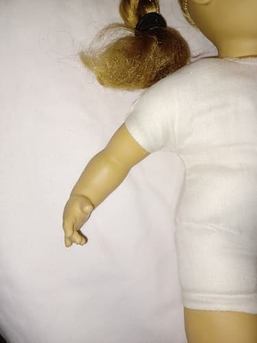 Jesmar Doll Long Blonde Hair Blue Eyes Fabric Body SOFT Hands Feet MADE IN SPAIN - Thumbnail 9