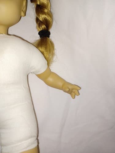 Jesmar Doll Long Blonde Hair Blue Eyes Fabric Body SOFT Hands Feet MADE IN SPAIN - Thumbnail 8