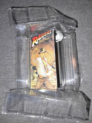 Hallmark Ornament Raiders of the Lost Ark Mini Replica VHS Cassette Clamshell - Image 1