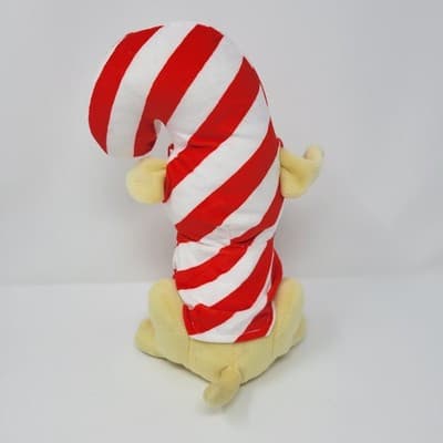 Raising Canes Candy Cane Dog 2024 Christmas Plush 10 Inch Toy - Thumbnail 7