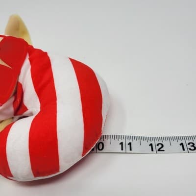 Raising Canes Candy Cane Dog 2024 Christmas Plush 10 Inch Toy - Thumbnail 11