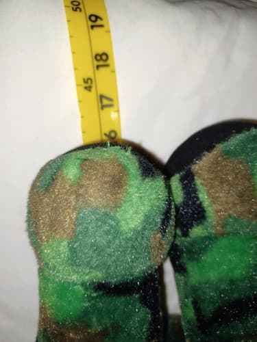 Green Camouflage Plush Camo Teddy Stuffed Bear BABW 16” Build A Bear Workshop - Thumbnail 5