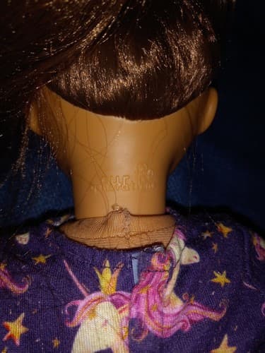 Our Generation 18” Doll Brown Eyes Auburn Brown Hair Unicorn Top - Thumbnail 6