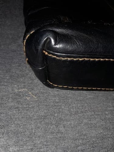 Jack Georges Voyager Handmade Buffalo Leather Crossbody Messenger Bag Black - Thumbnail 5