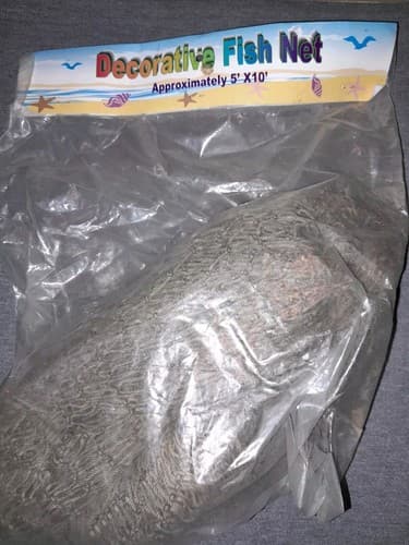 Decorative Fish Net Approximately 5’ X 10’ - Image 1