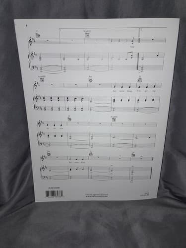 Say Something Sheet Music Piano Vocal Guitar Christina Aguilera Pop - Thumbnail 2