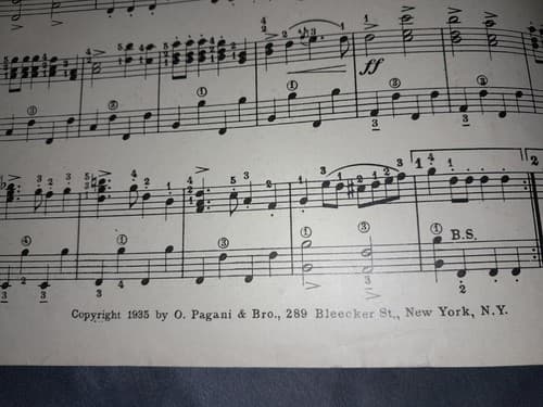 THE JOLLY COPPERSMITH MARCH 1935 PAGANT EDITION For Piano Accordion Rare - Thumbnail 3