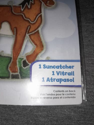 New Makit & Bakit Suncatcher Kit-Horse - Thumbnail 2