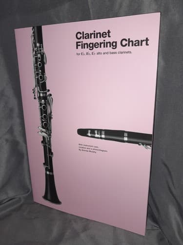 Clarinet Fingering Chart for Eb, Bb, Eb Alto and Bass Clarinets - Image 1