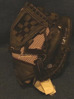 Franklin Baseball Mitt Glove Right Handed Black Extra Small Child Size 22358 8" - Thumbnail 7