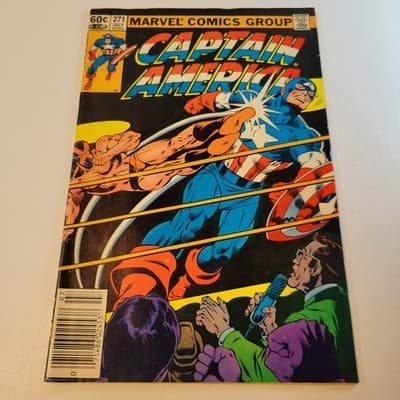Captain America 271 Bronze Age Marvel The Mystery of Mr X Classic Cap Issue - Image 1