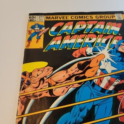 Captain America 271 Bronze Age Marvel The Mystery of Mr X Classic Cap Issue - Thumbnail 6