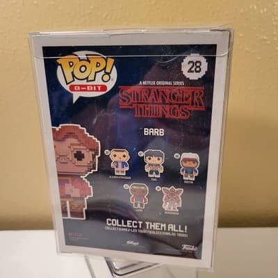 Funko Pop 8-Bit Stranger Things Barb #28 2018 Spring Convention Exclusive - Thumbnail 3