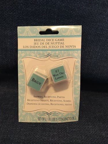 New Bridal Dice Game Shower Break The Ice Reception Party Bride Groom - Thumbnail 2