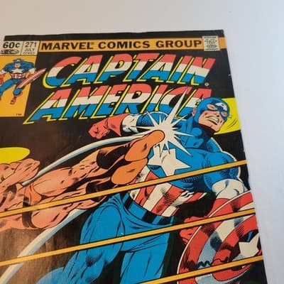Captain America 271 Bronze Age Marvel The Mystery of Mr X Classic Cap Issue - Thumbnail 5