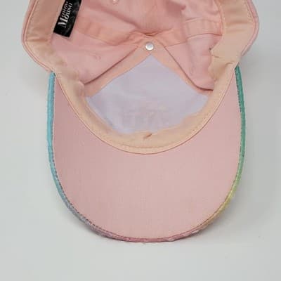 DISNEY MINNIE MOUSE Feeling Salty Baseball Cap Girls One Size Pastel Adjustable - Thumbnail 7