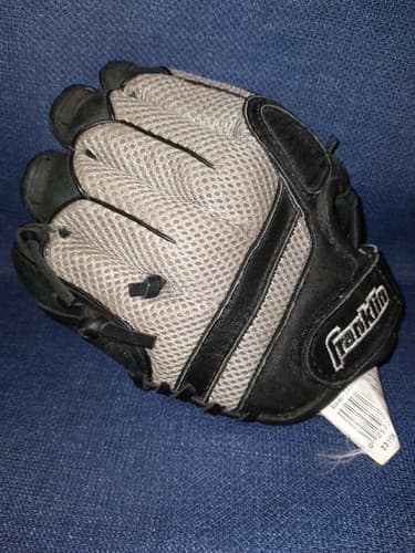 Franklin Baseball Mitt Glove Right Handed Black Extra Small Child Size 22358 8" - Thumbnail 2